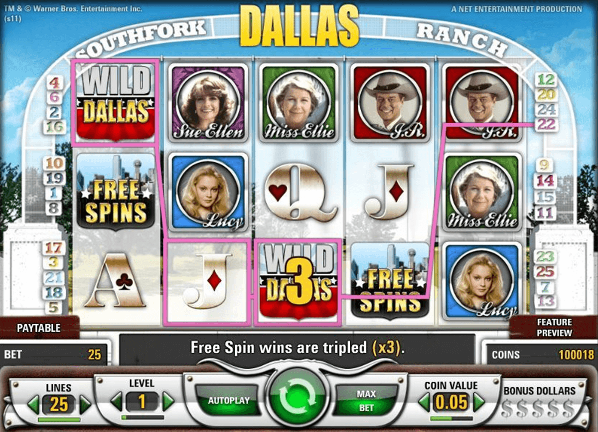 dallas netent