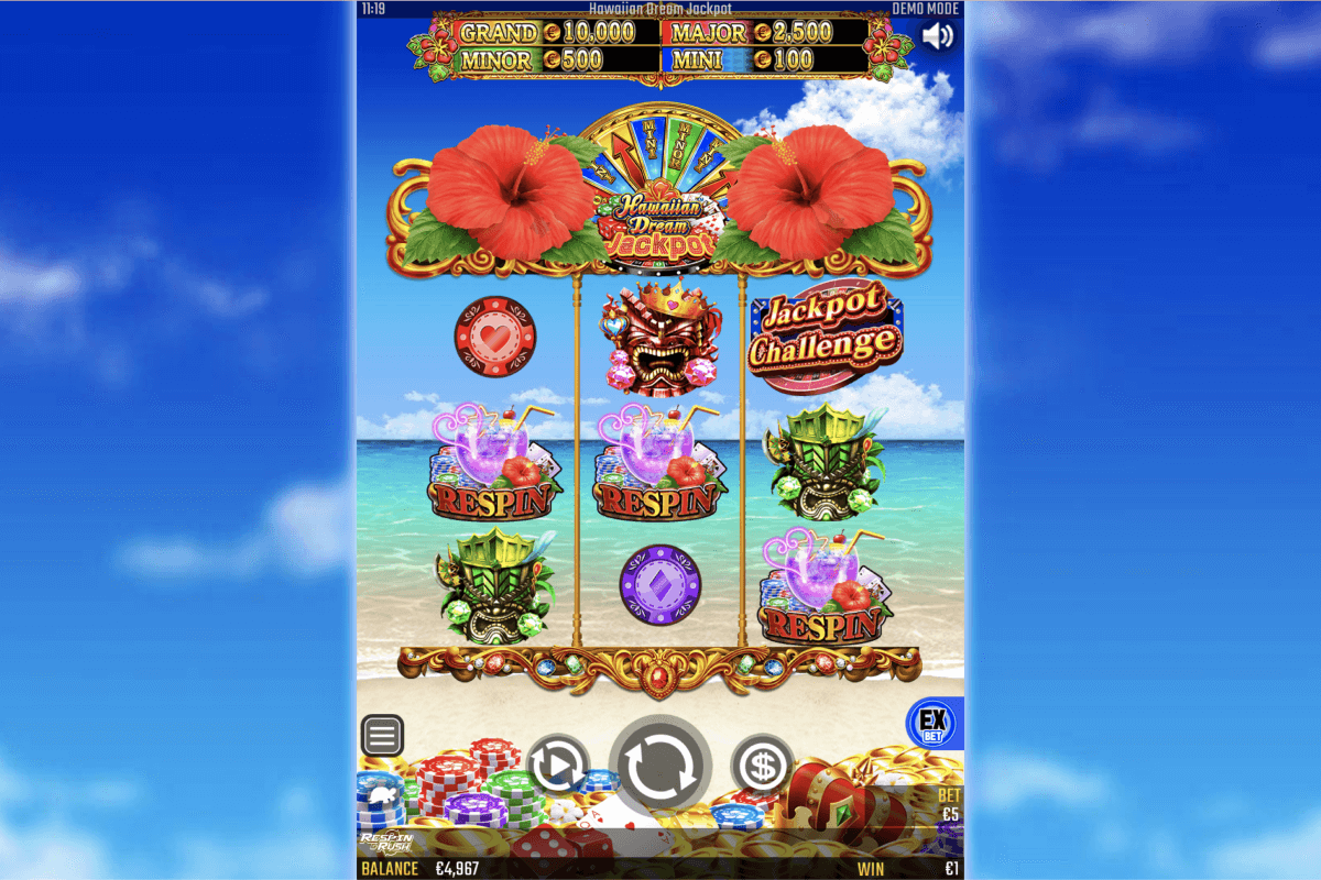 hawaiian dream jackpot win fast games 