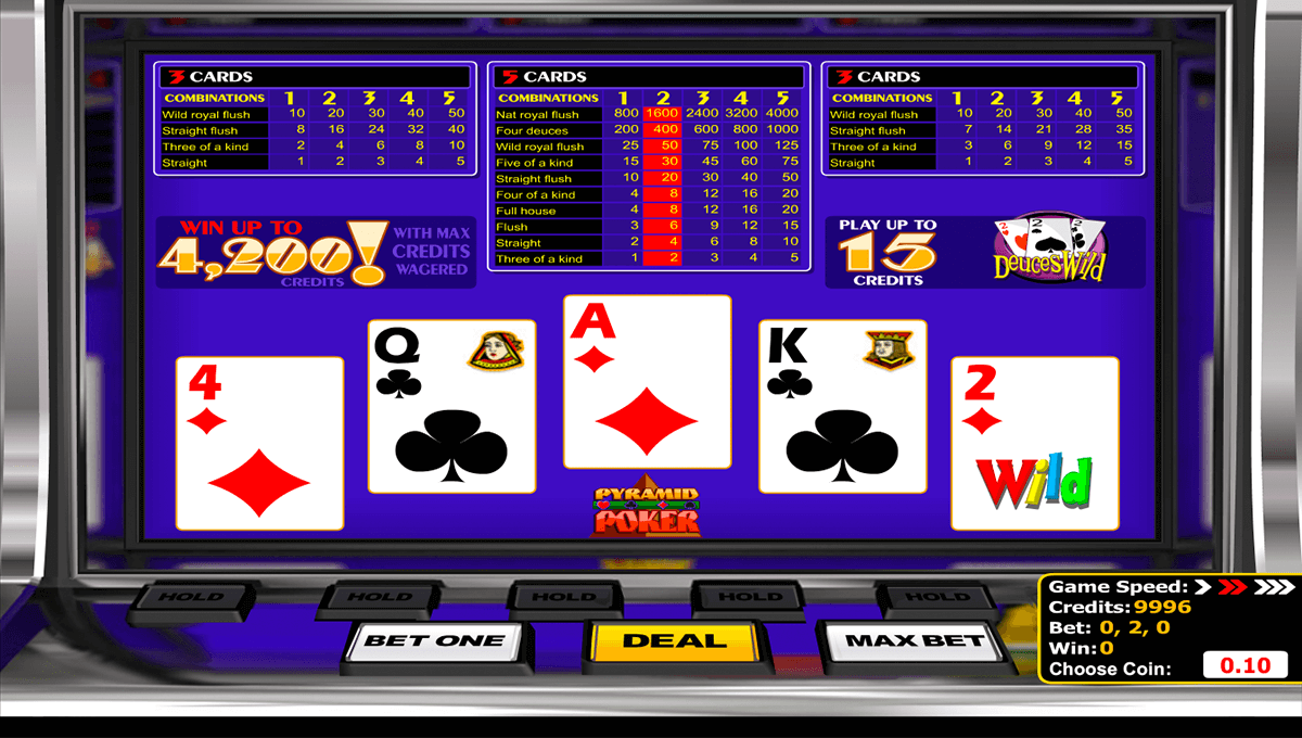 deuces wild betsoft