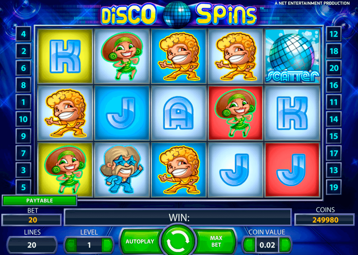 disco spins netent