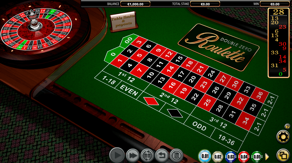 double zero roulette nextgen gaming