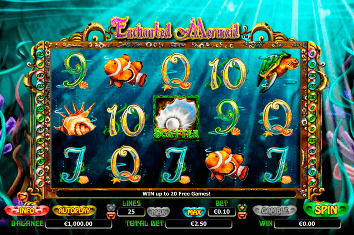 enchanted mermaid netgen gaming