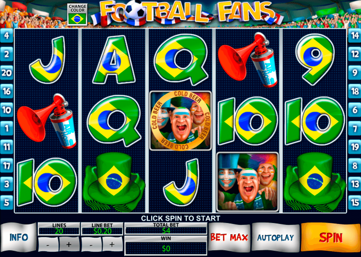 football fans playtech