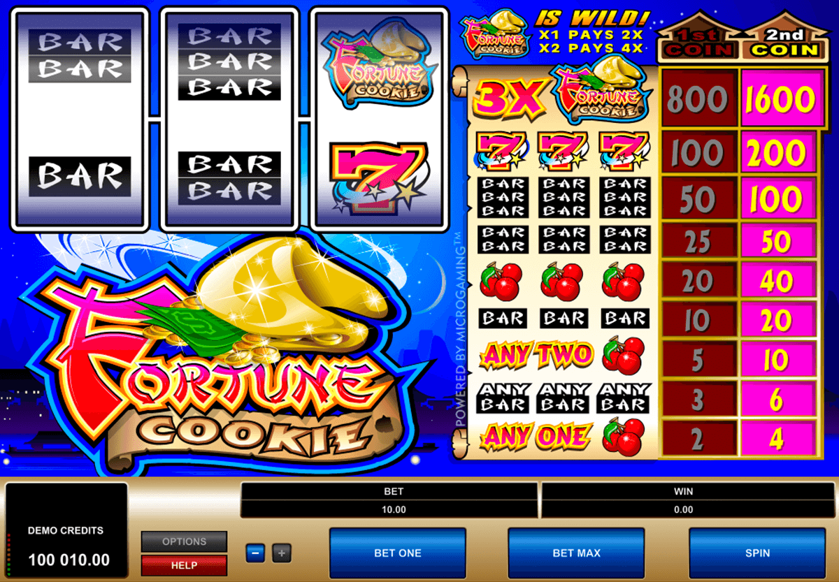 fortune cookie microgaming