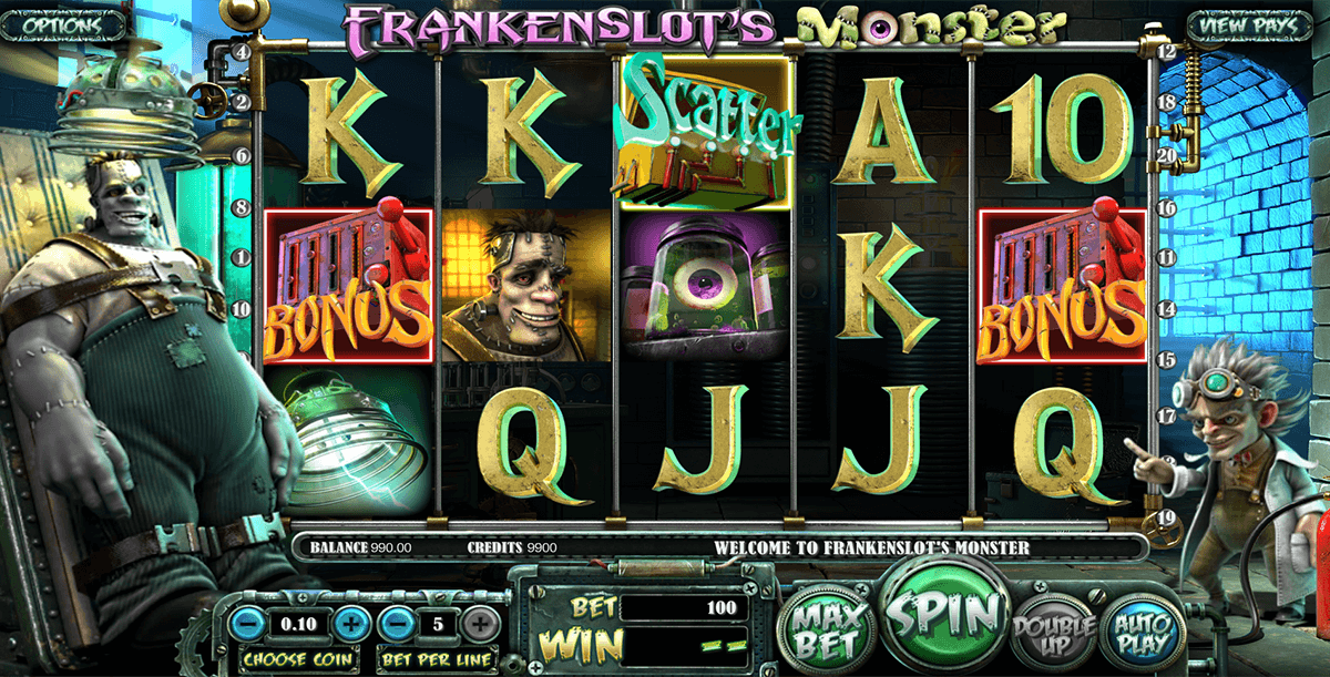frankenslots monster betsoft
