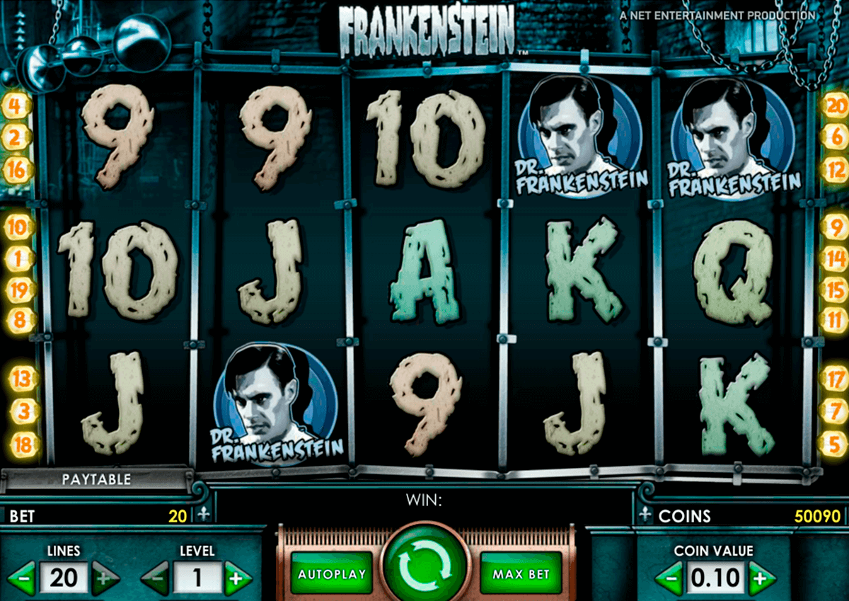 frankenstein netent