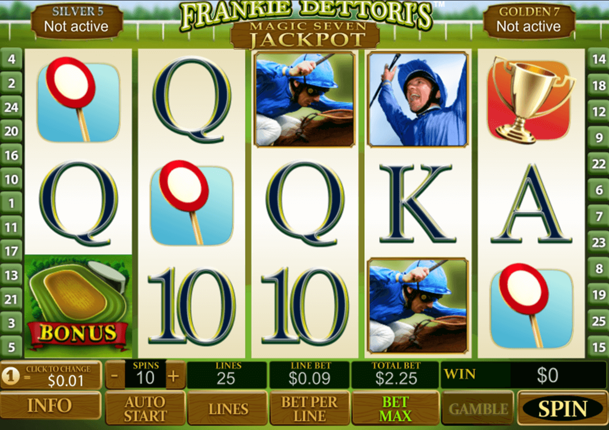 frankie dettoris magic jackpot playtech