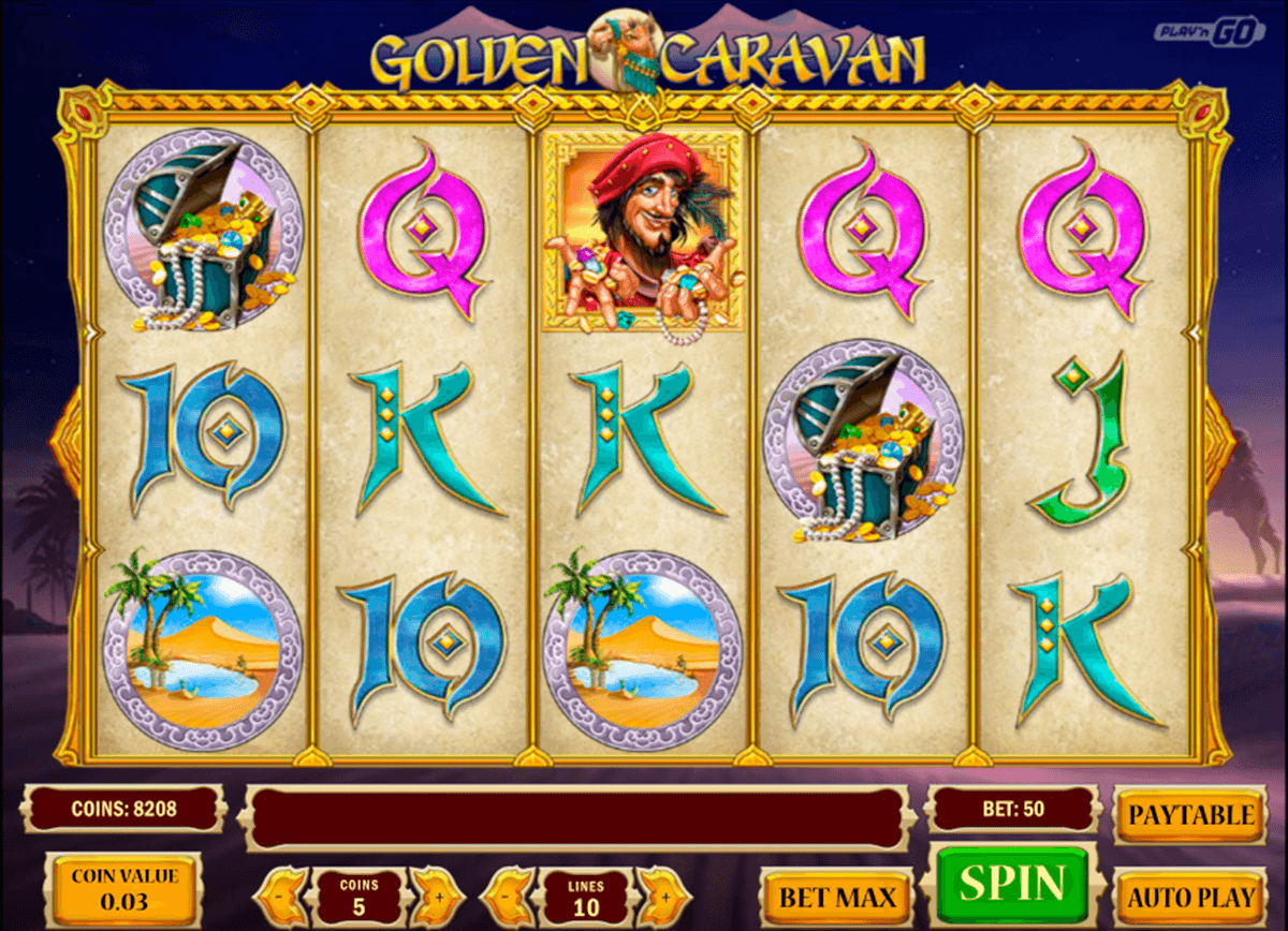 golden caravan playn go