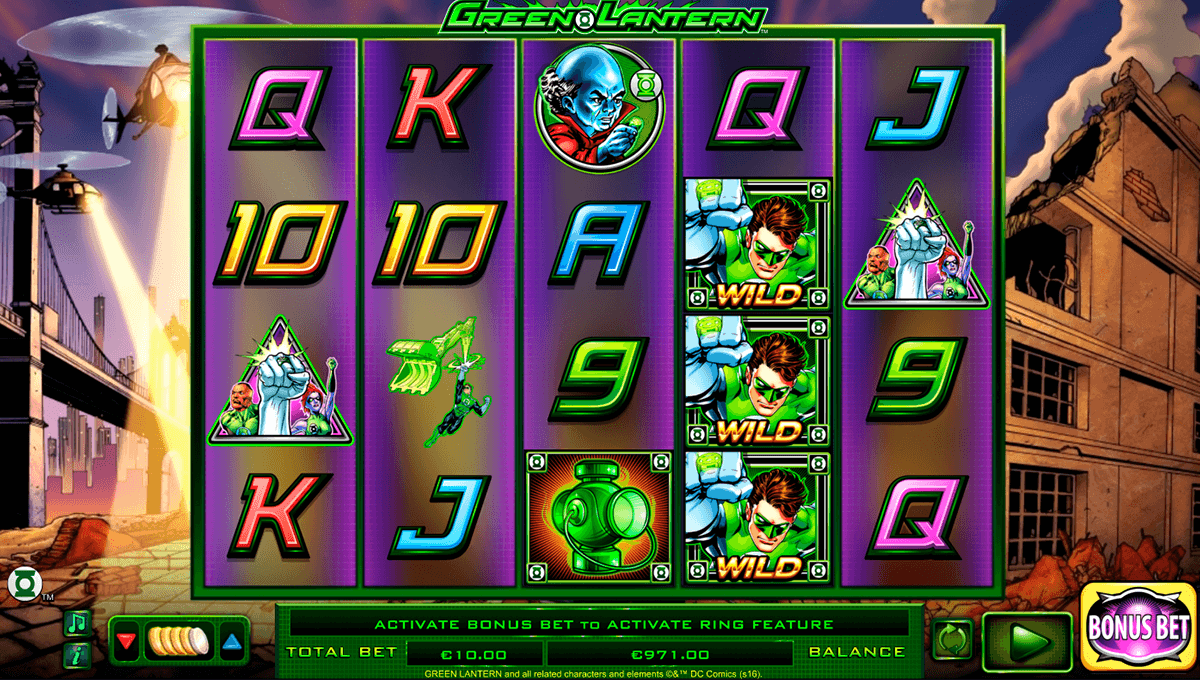 green lantern netgen gaming