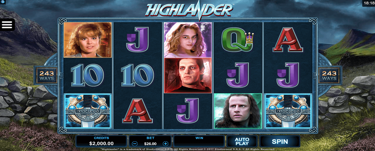highlander microgaming
