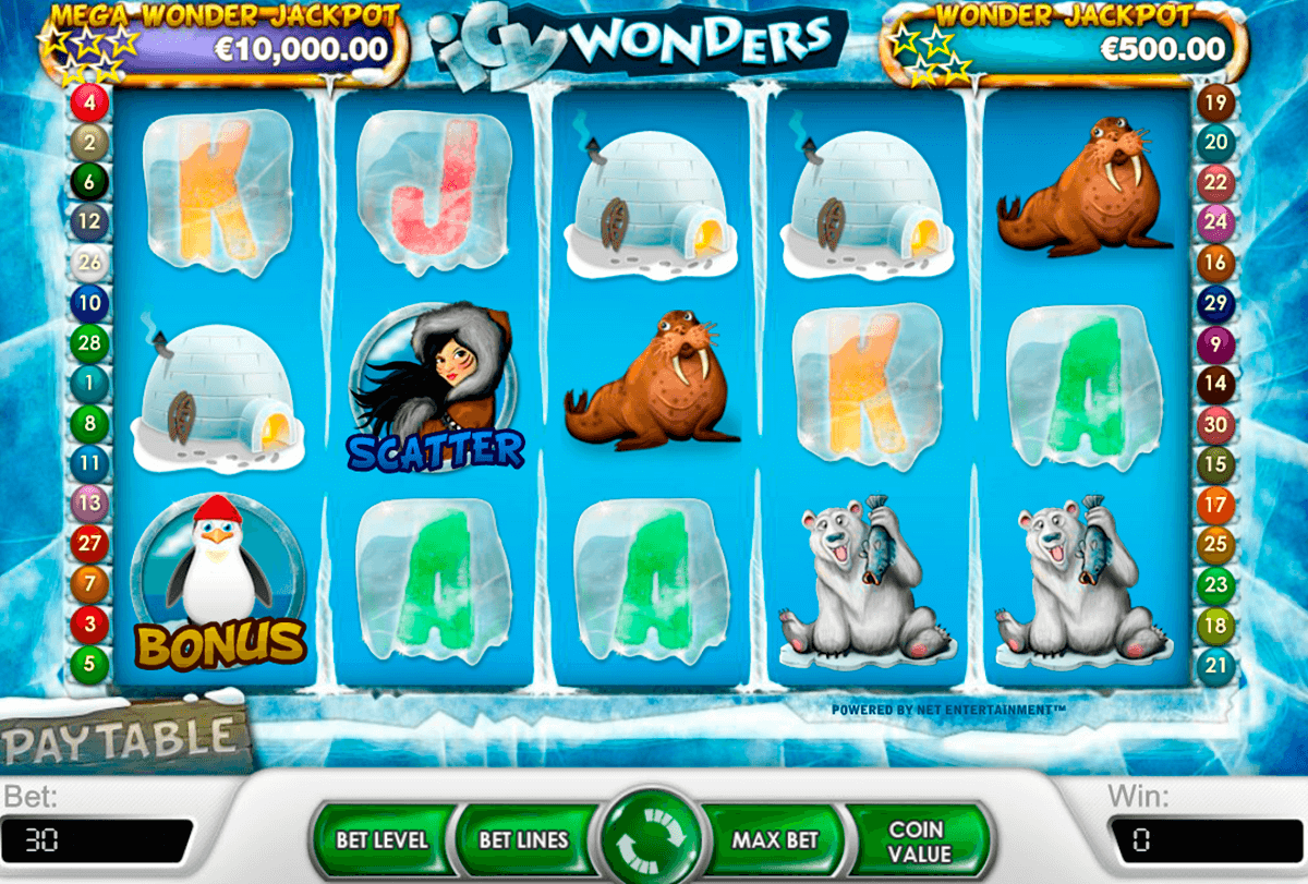 icy wonders netent