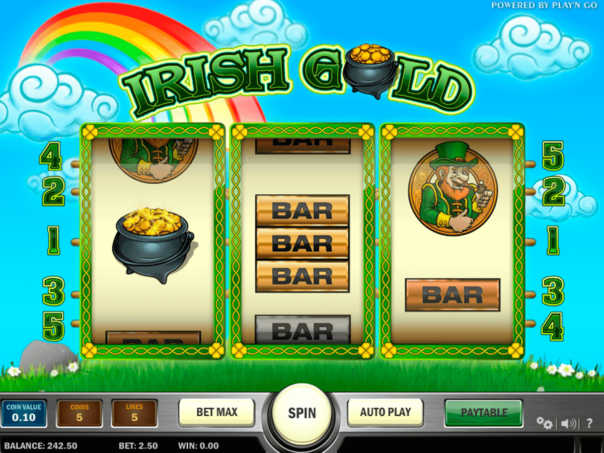 irish gold playn go
