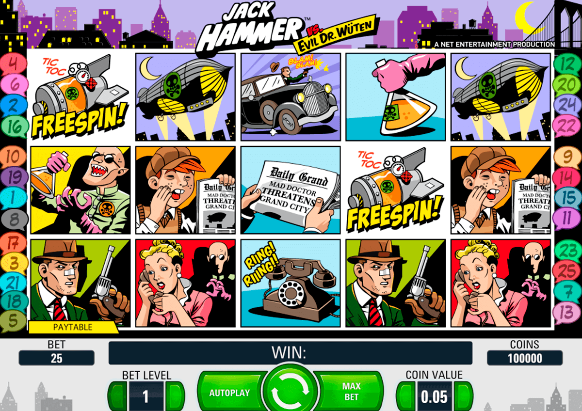 jack hammer netent