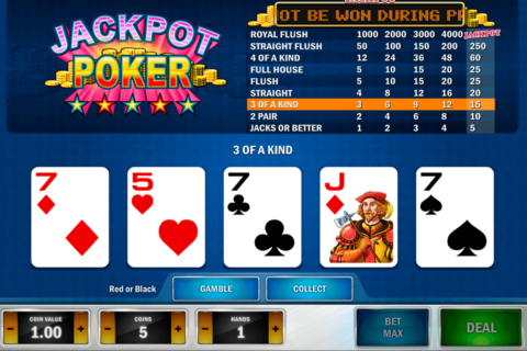 jackpot poker playn go