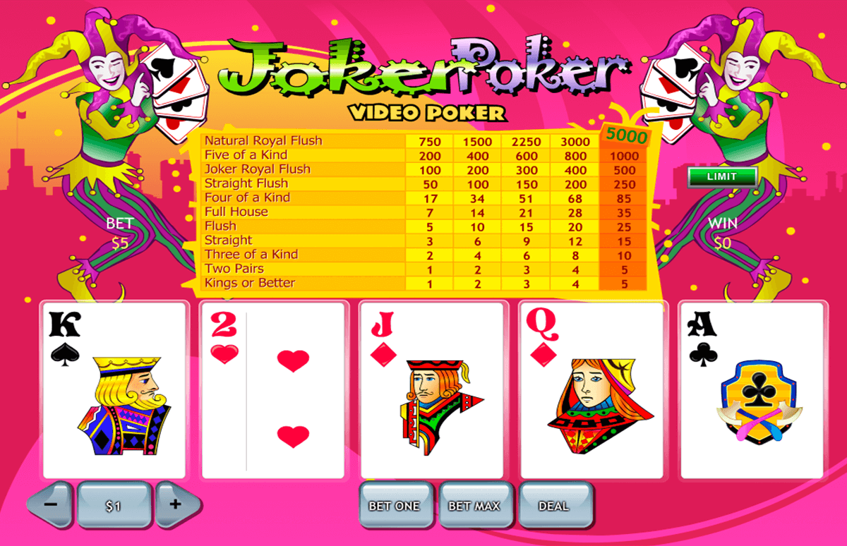 joker poker playtech