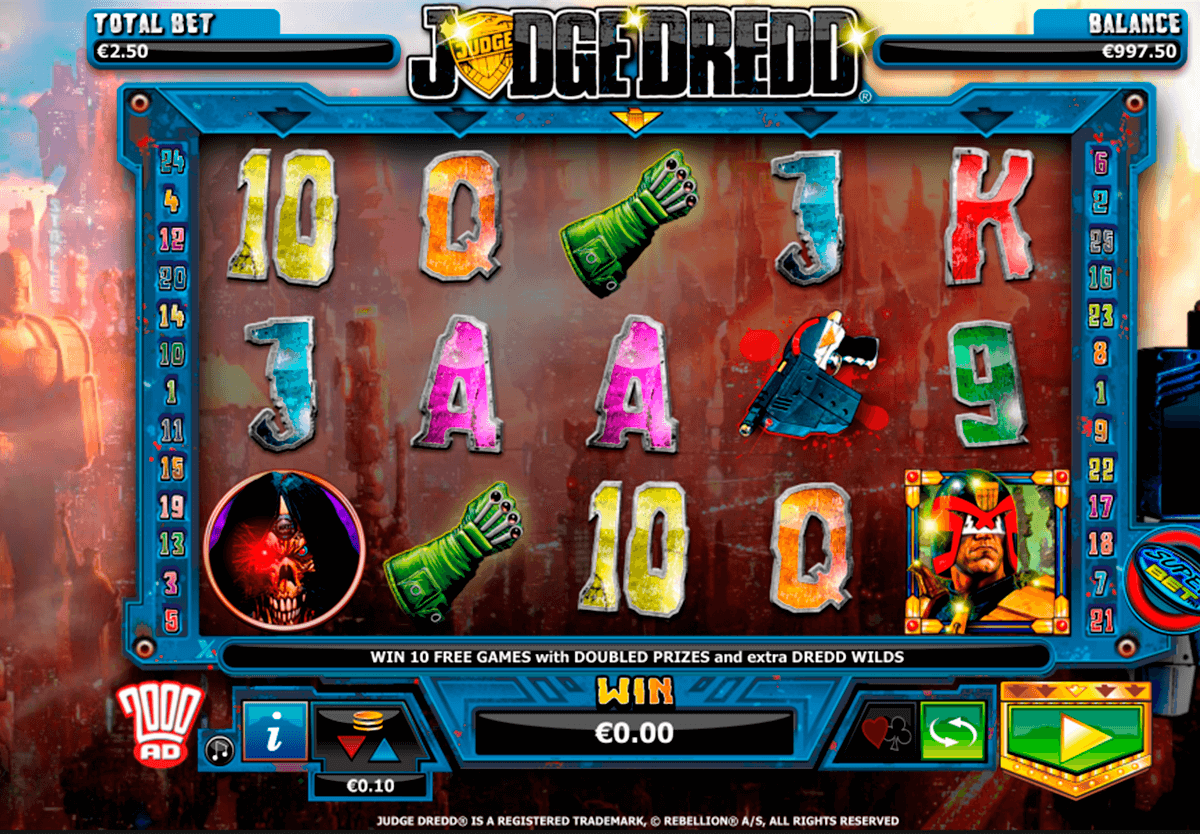 judge dredd netgen gaming