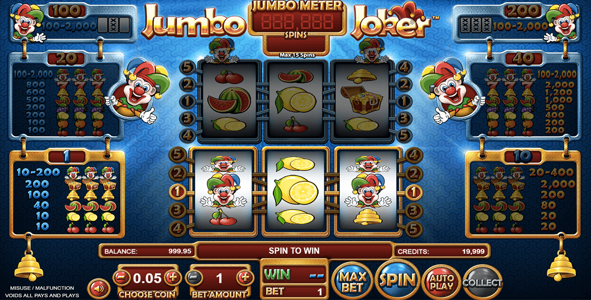 jumbo joker betsoft