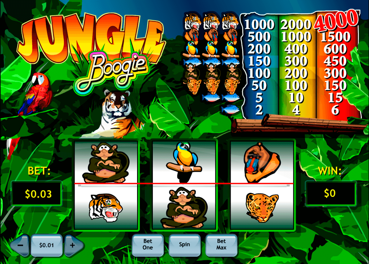 jungle boogie playtech