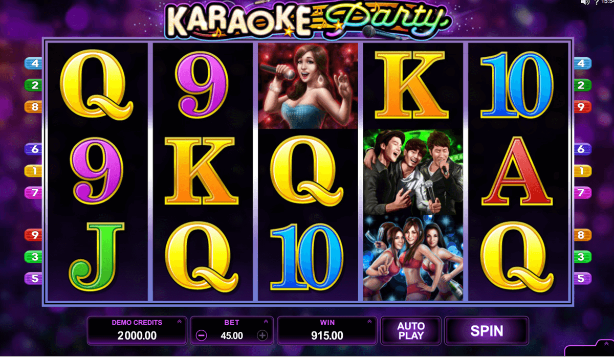 karaoke party microgaming