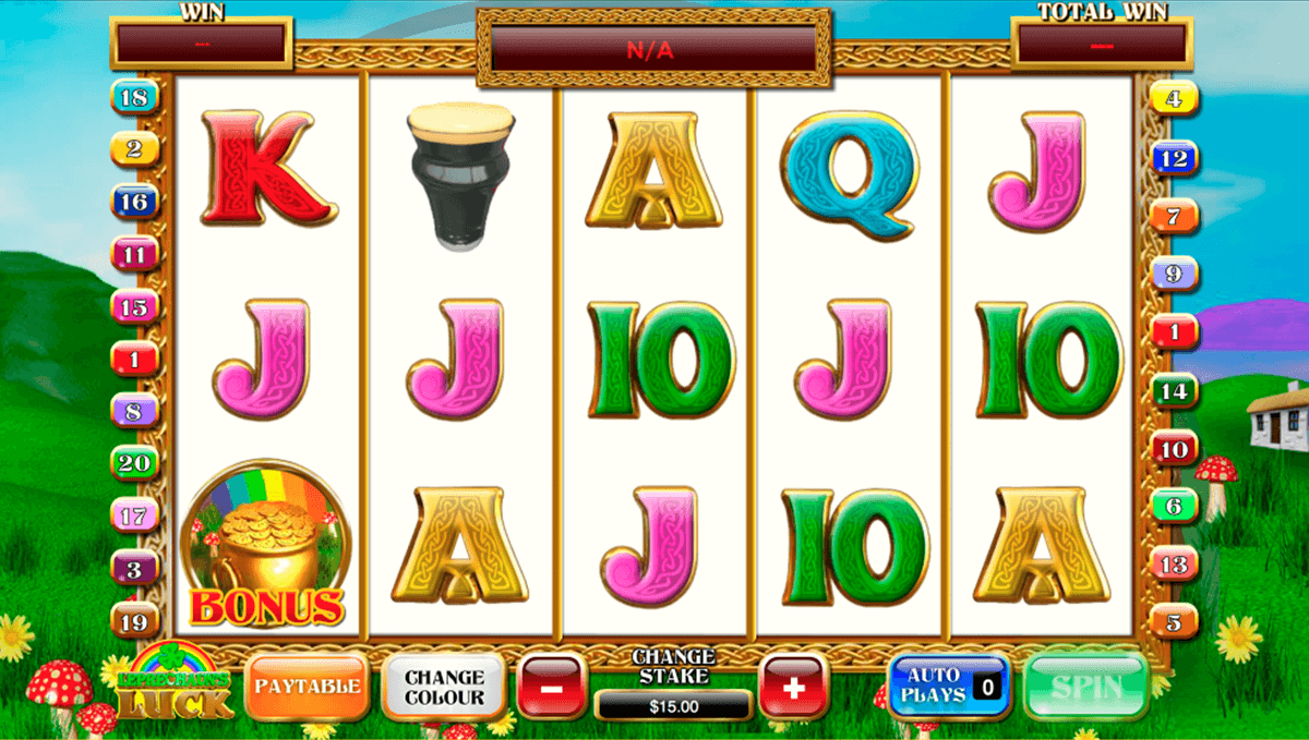 leprechauns luck playtech