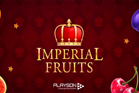 logo imperial fruits 100 lines playson 