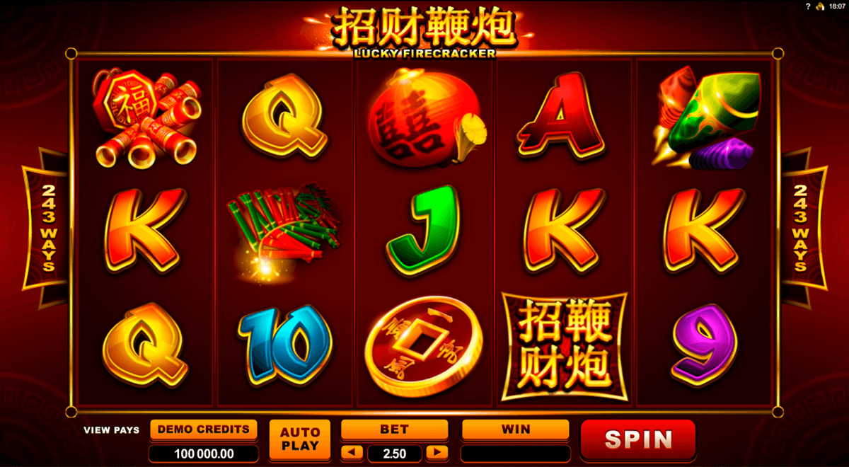 lucky firecracker microgaming