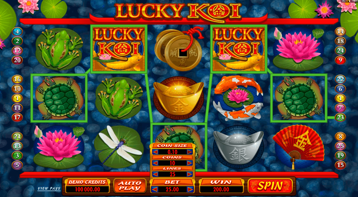 lucky koi microgaming