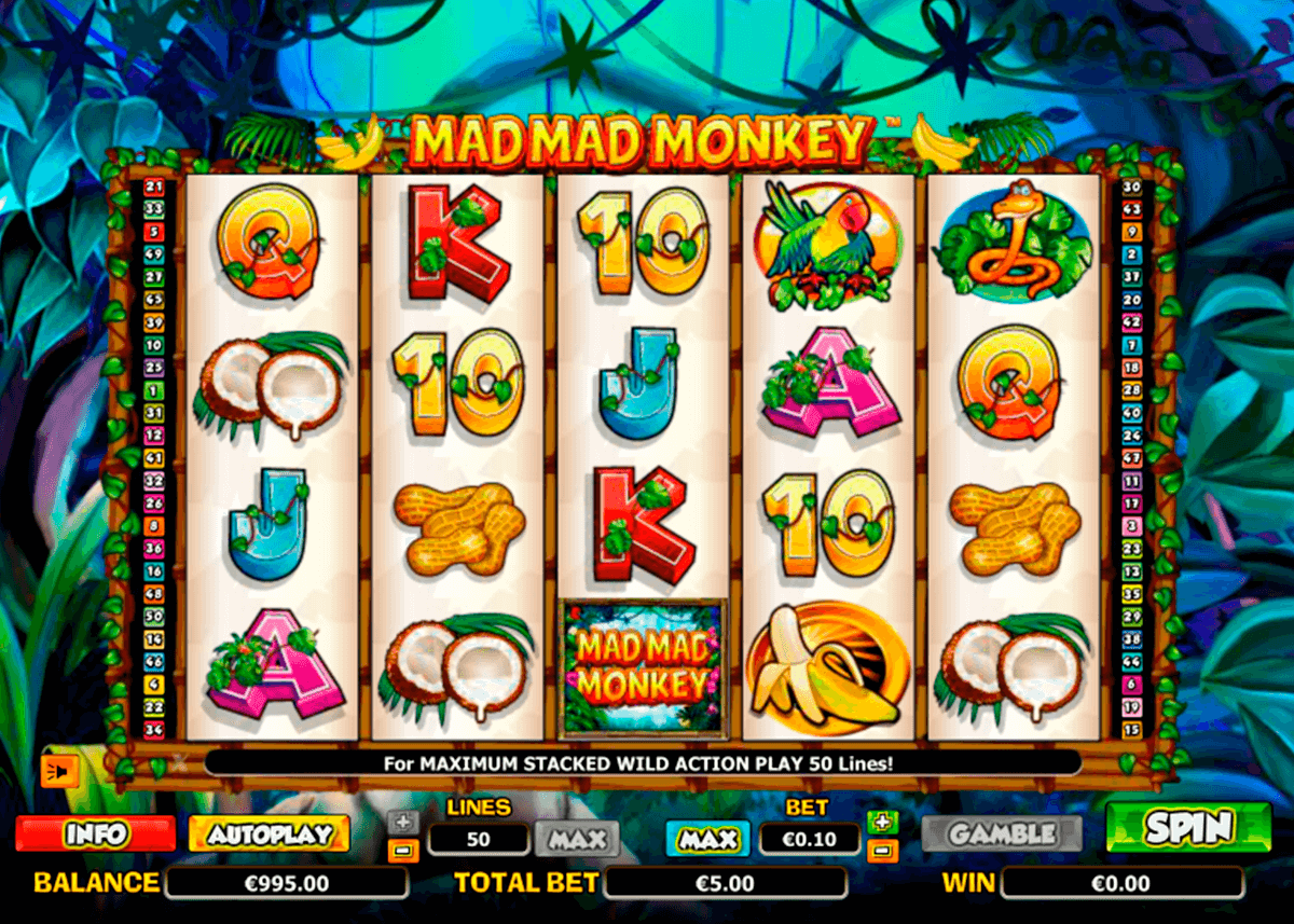 mad mad monkey netgen gaming