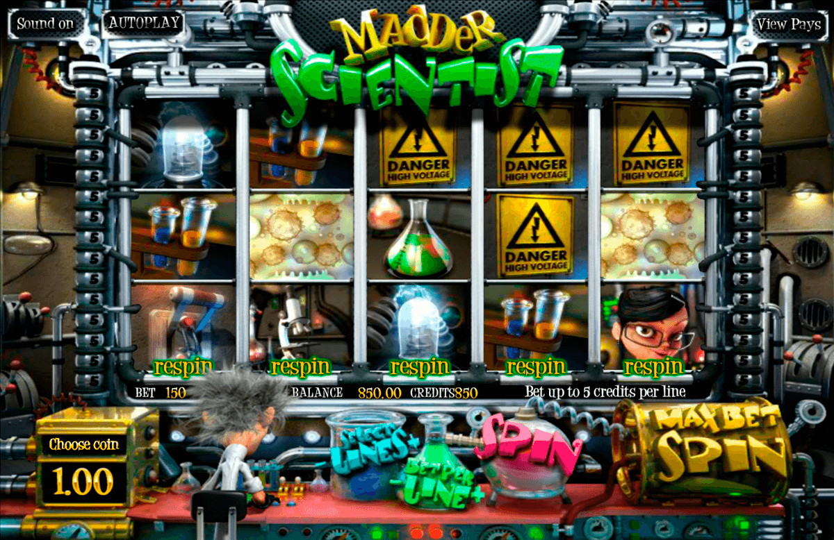 madder scientist betsoft