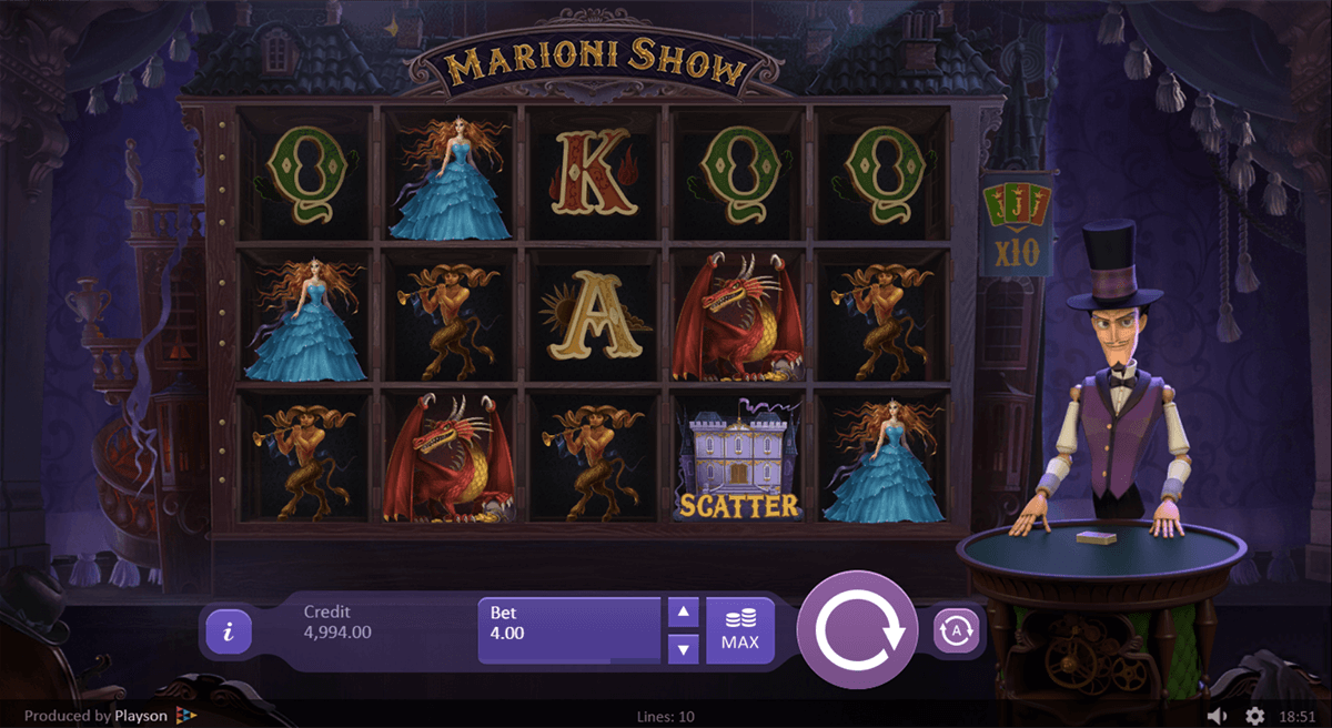 marioni show playson