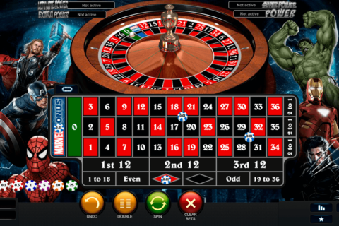 marvel roulette playtech