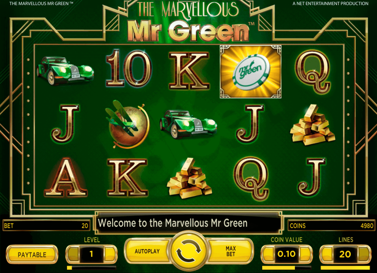 marvellous mr green netent