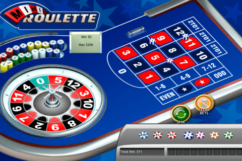 Playtechの〔Mini Roulette Online Game〕ルーレットを無料でプレイ！