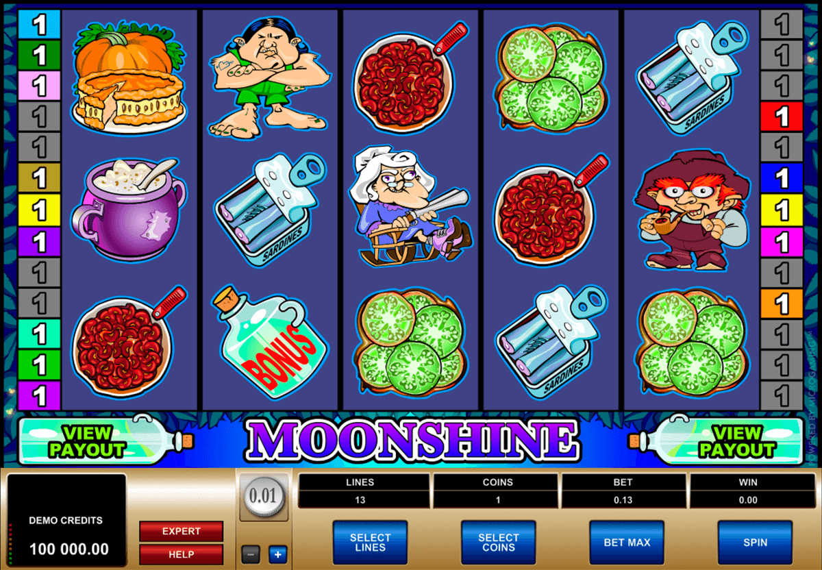 moonshine microgaming