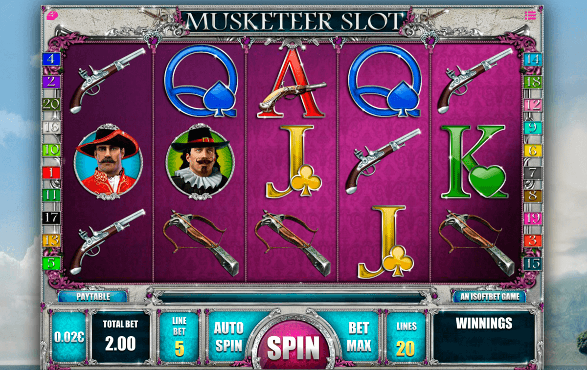 musketeer slot isoftbet