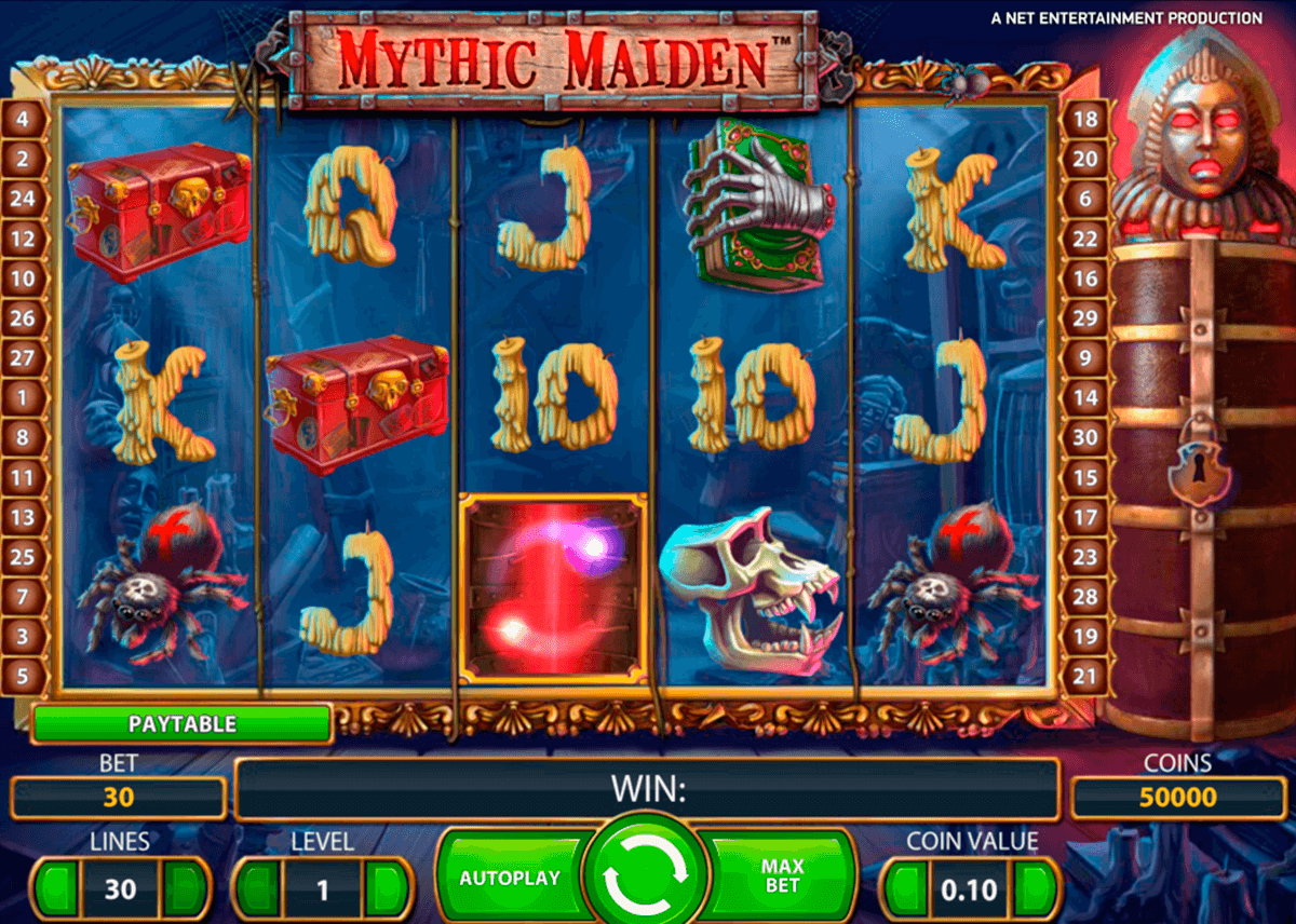 mythic maiden netent