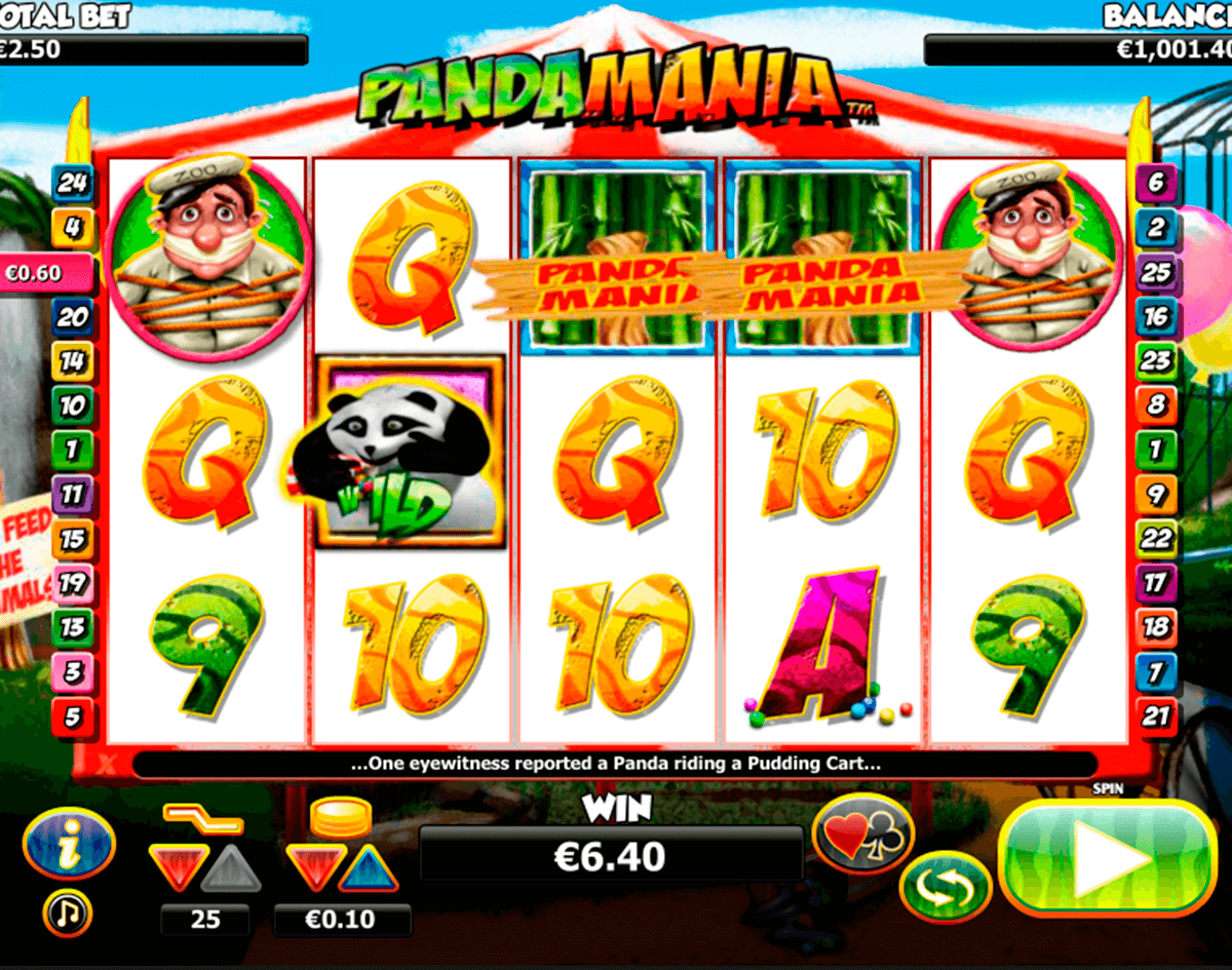 pandamania netgen gaming