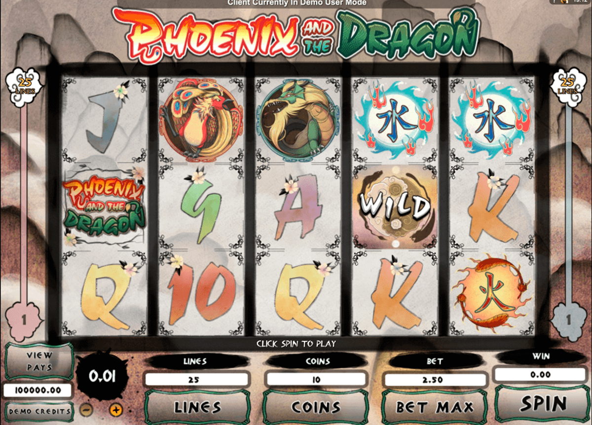 phoeni and the dragon microgaming