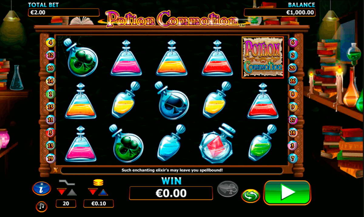 potion commotion netgen gaming