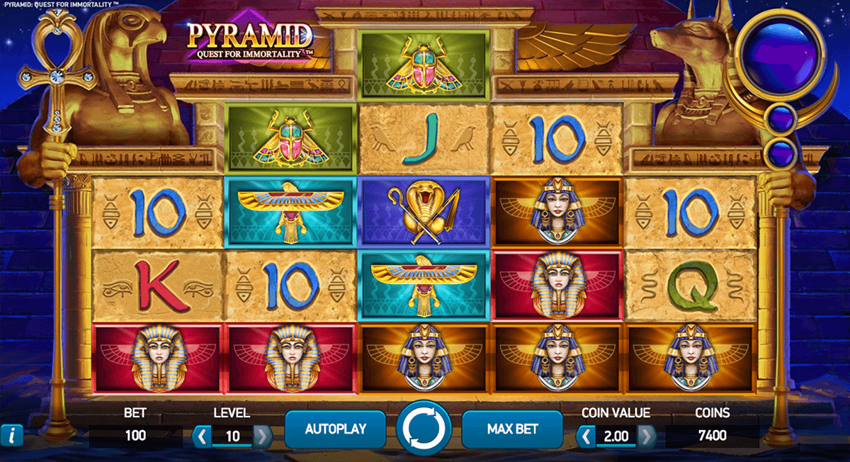 pyramid quest for immortality netent