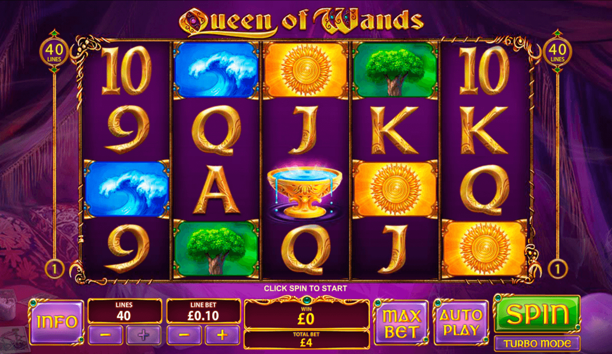 queen of wands playtech