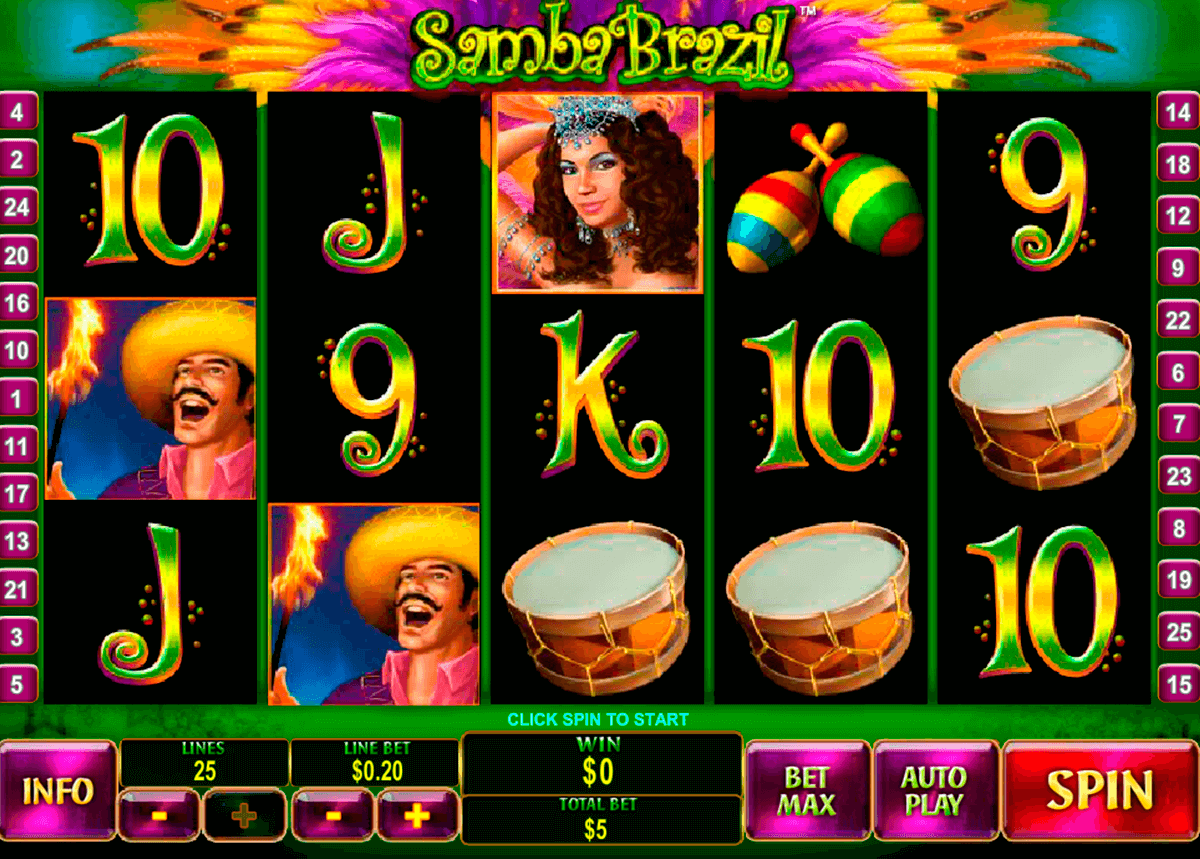 samba brazil playtech