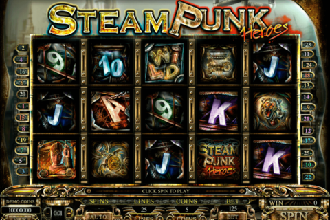 steam punk heroes microgaming