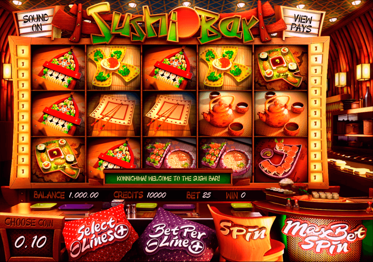 sushi bar betsoft