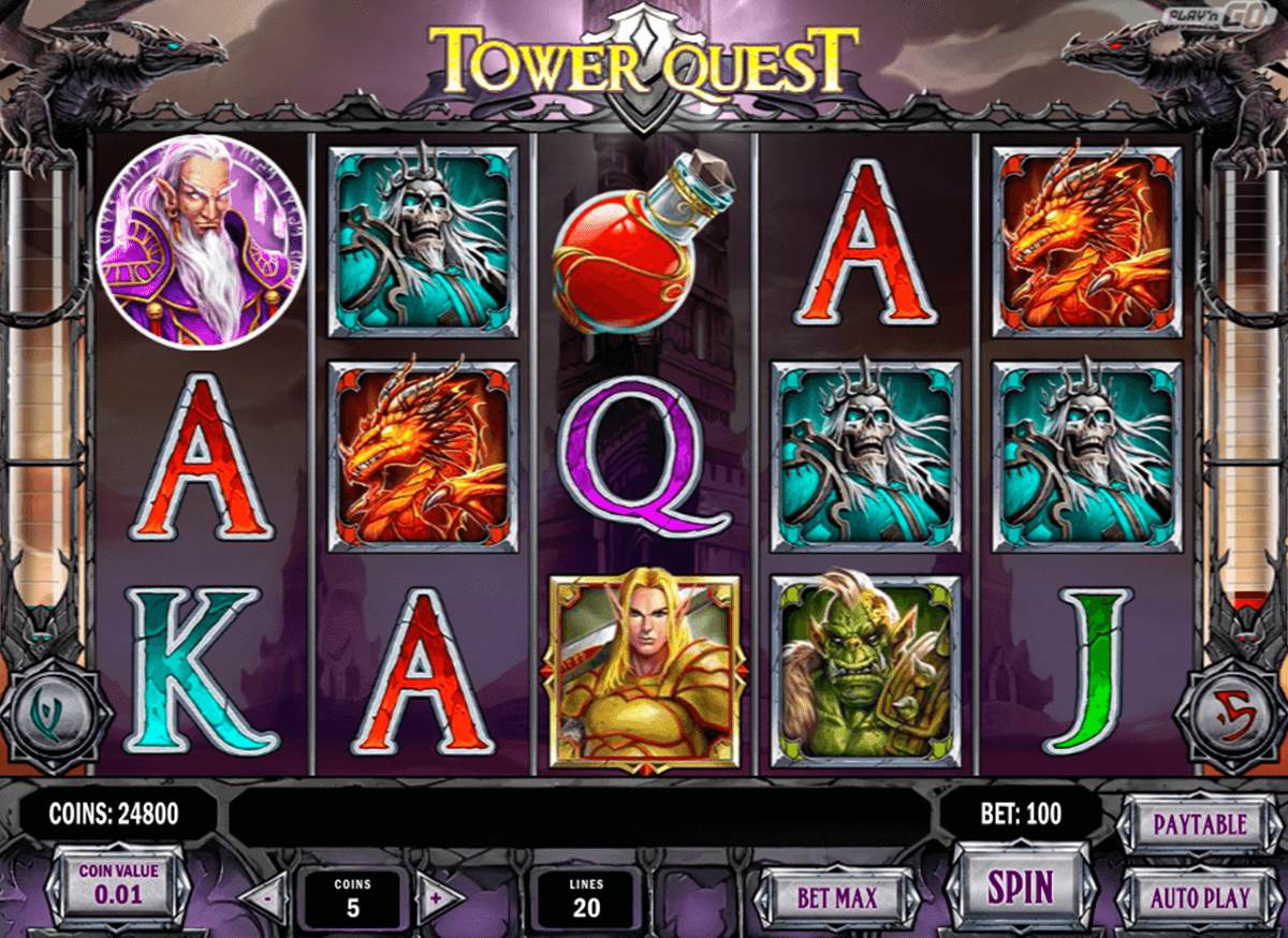 tower quest playn go