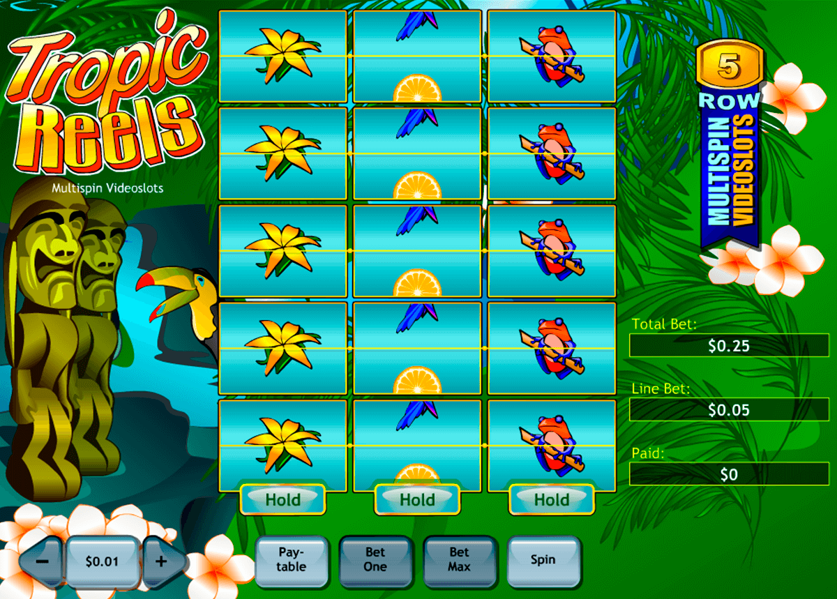 tropic reels playtech