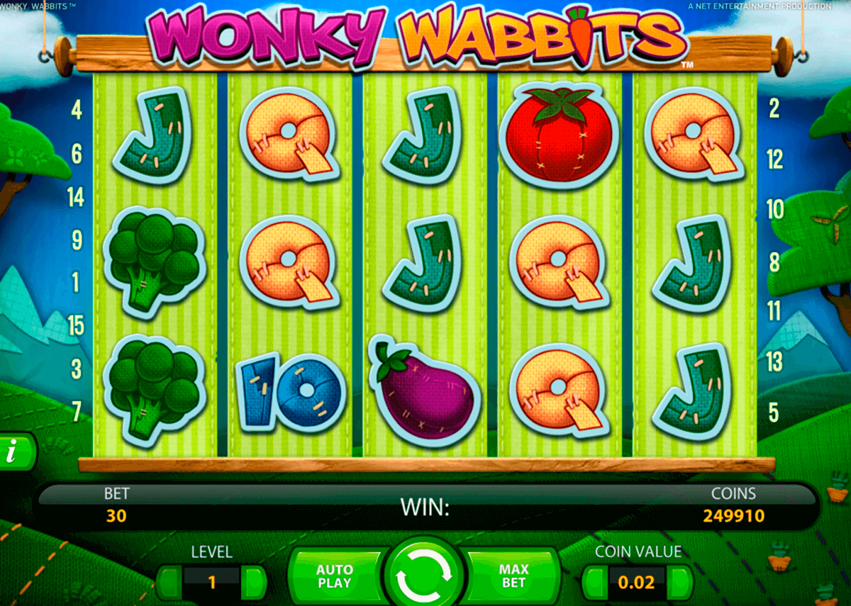 wonky wabbits netent