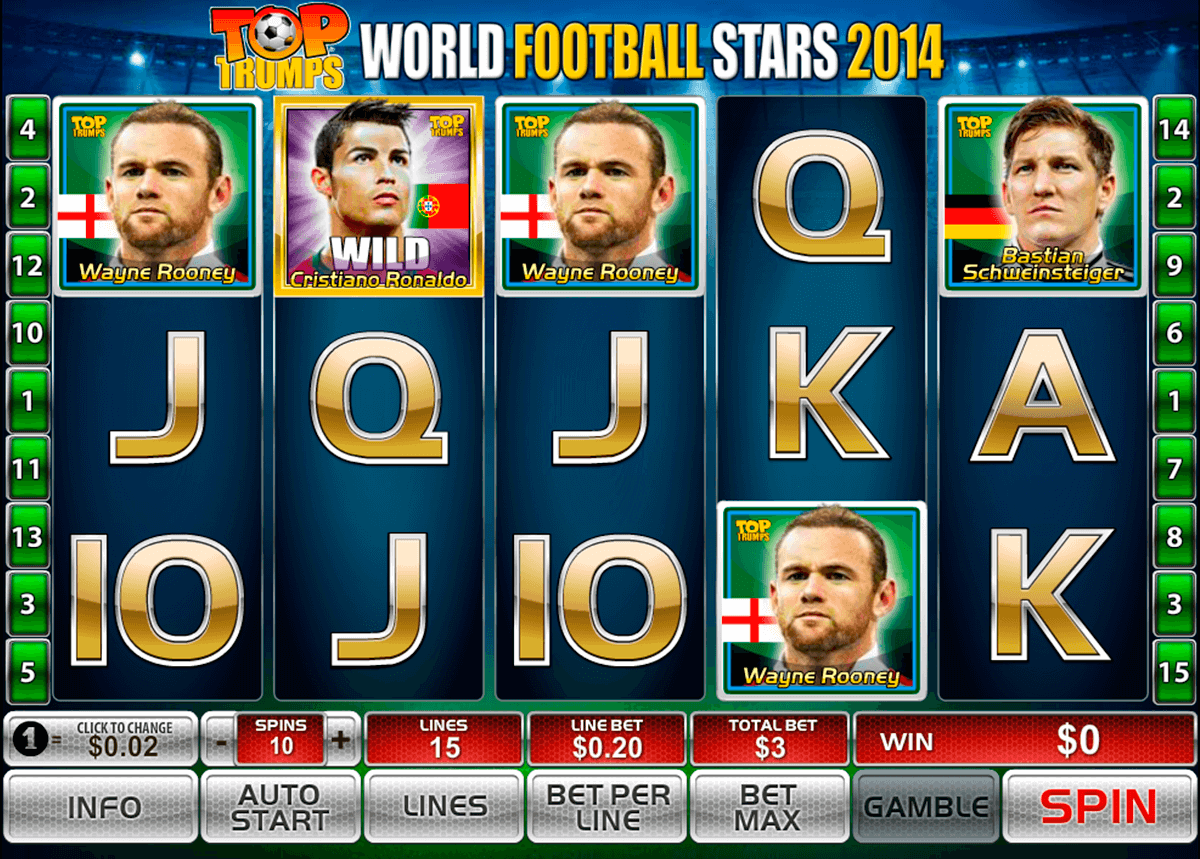 world football stars 2014 playtech